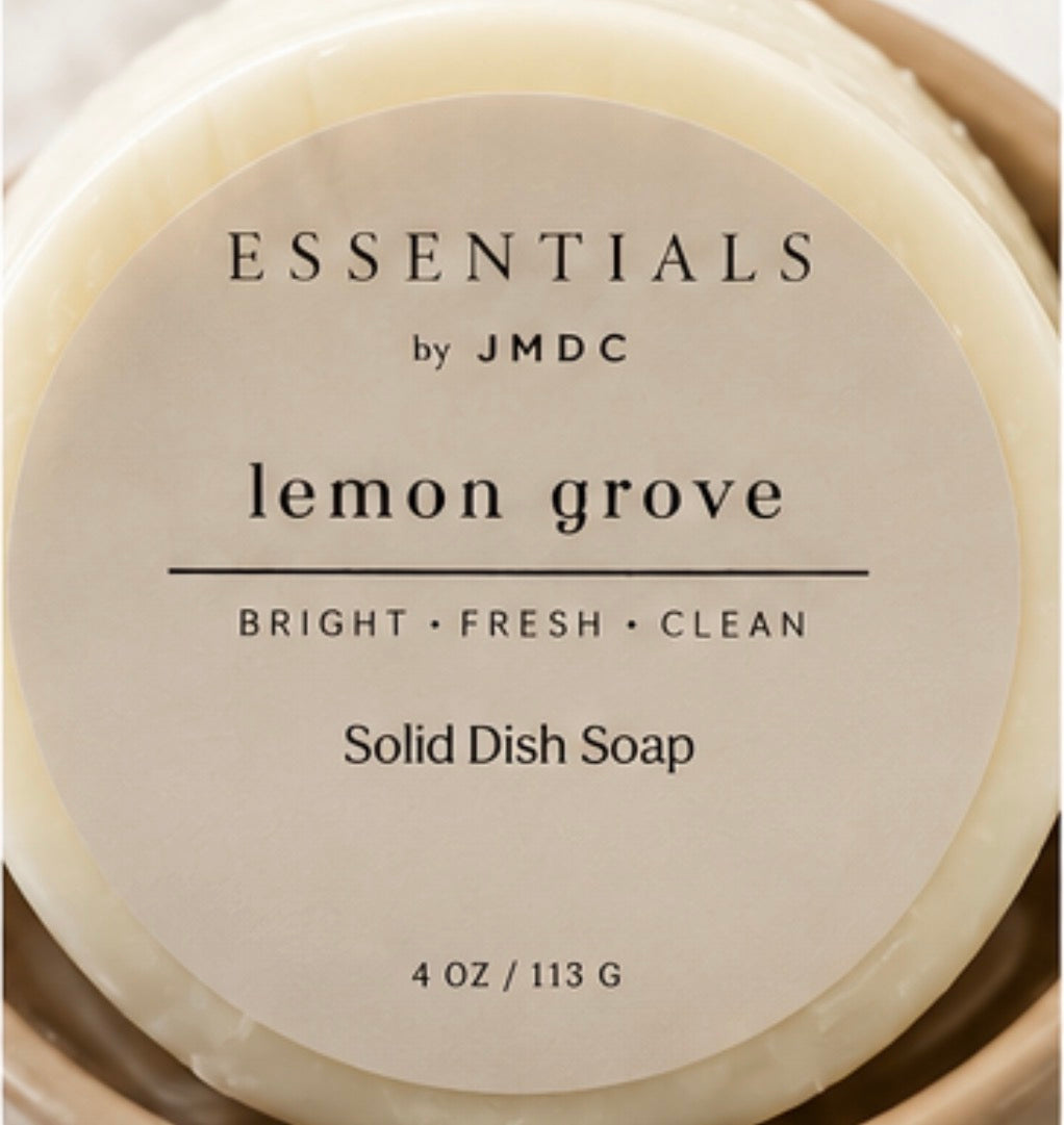 Lemon Grove Solid Dish Soap Set